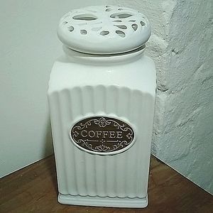 COFFEE canister